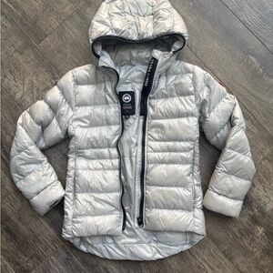 Canada Goose Cypress Packable Hooded Down Jacket. Kid size small(7-8)
